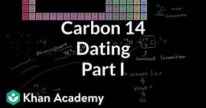 Carbon 14 dating 1 | Life on earth and in the universe | Cosmology & Astronomy | Khan Academy