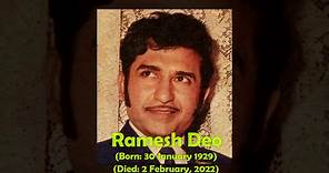 Ramesh Deo (RIP) Family With Parents, Wife, Sons, Career, Death & Biography