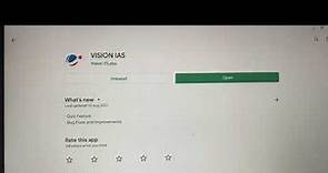 VISION IAS app on Chromebook | Vision IAS PDF on Chromebook