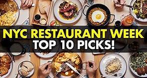 NYC Restaurant Week 2023 - Our Top 10 Picks!