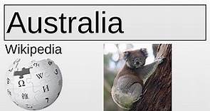 Australia | Wikipedia