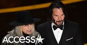 Keanu Reeves And Diane Keaton Have ‘Something’s Gotta Give’ Reunion At The Oscars