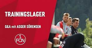 RE-LIVE aus dem Trainingslager - ASGER SÖRENSEN | 1. FC Nürnberg