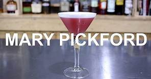 Mary Pickford Cocktail Recipe + BARWARE GIVEAWAY!