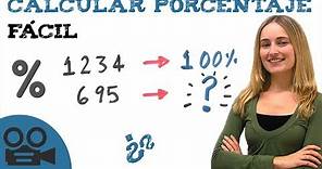 Calcular porcentaje fácil - Matemáticas de primaria