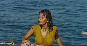 Movie Scene: Sophia Loren Jorge Mistral IN 🎬 Boy on a Dolphin (1957)🎥Director: Jean Negulesco