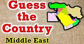 Guess the Country QUIZ Middle East with Capitals [2022] Virtual Trivia Night, Pub Quiz