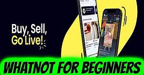 WhatNot auctions for beginners. Buying Selling & Make Money