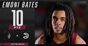 Emoni Bates makes Cleveland Cavaliers preseason debut 🔥 | NBA on ESPN