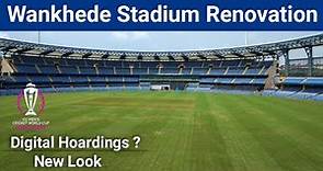 Wankhede stadium renovation new look | wankhede cricket stadium mumbai new grass design