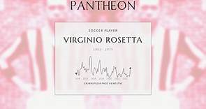 Virginio Rosetta Biography - Italian footballer and manager