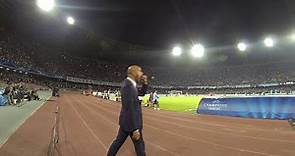Gonzalo Higuain 9 volte come suo numero /9 times its name DECIBEL BELLINI stadium announcer Naples