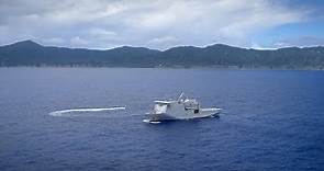 HMNZS Canterbury goes to Kermadec Islands