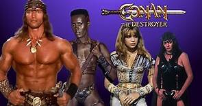Conan the Destroyer Cast 🎬 Then and Now (1984 and 2023) * Change in 39 Years