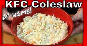 How to Make KFC Coleslaw at Home!