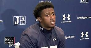 Jackson State LB Nyles Gaddy is determined to win the Celebration Bowl with JSU
