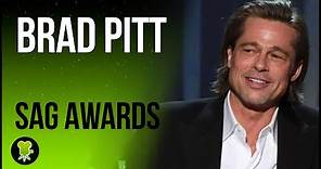 Brad Pitt y su perfil de Tinder en el mejor discurso de los Premios del Sindicato de Actores 2020