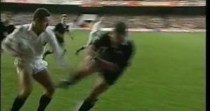 Gavin Hastings flattens Richard Lowe 1991 World Cup