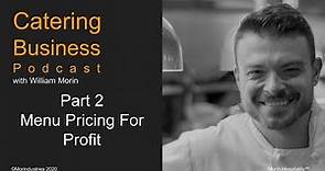 Part 2 Menu Pricing For Profit How Much To Charge For Catering