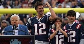 With the presence of greatness, Tom Brady is saluted at Gillette, and returns the favor, as he did throughout his career - The Boston Globe