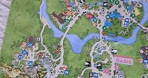 2022 Disney's Animal kingdom park map