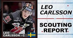 LEO CARLSSON Highlights 2023 NHL Draft Prospect