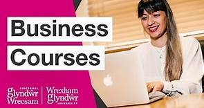 Business & Hospitality at Wrexham Glyndwr University