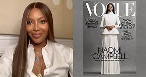 Inside Look of My Vogue Cover Shoot | Naomi Campbell