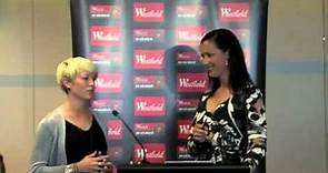 W-League Launch - Sarah Walsh and Megan Rapinoe Interview