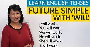 Learn English Tenses: FUTURE SIMPLE with “WILL”