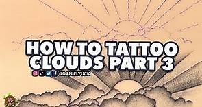 How To Tattoo Clouds PT3 (FREE STENCIL)