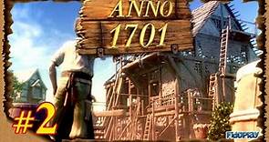 ANNO 1701 Gameplay Español #2 - Las demandas de los ciudadanos colonos - [FidoPlay]