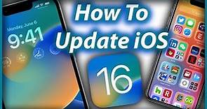 How To Install iOS 16 - How To Update iPhone To iOS 16 Tutorial