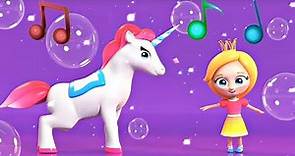 La canción del Unicornio. Canciones infantiles. Dibujos animados para niños en español.