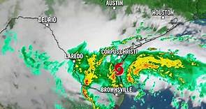 Tropical Storm Harold makes landfall in Texas with threat of flash flooding and tornadoes