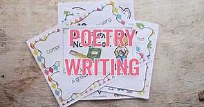 Learn to Write Poetry with these Writing Activities for Kids