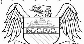 Logo del Manchester City para colorear, pintar e imprimir