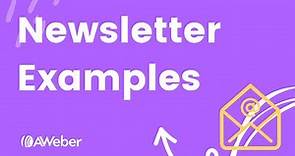 Great email newsletter examples
