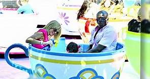 Heidi Klum y Seal llevan sus hijos a Disneyland