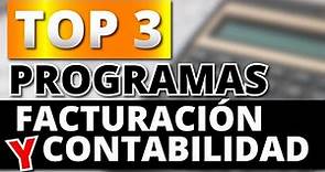 🧾 Los 3 Mejores PROGRAMAS de FACTURACIÓN Y CONTABILIDAD (GRATIS) - 2024