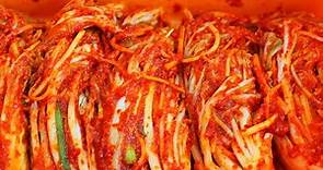 傳統韓國辣白菜泡菜做法～簡單正宗脆口, 一學就會, 絕對成功!【美食天堂】CiCi Li - 家庭美食料理