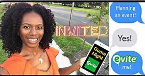 How To Create An Evite Invitation on Your Phone or Computer l Event Planning 🎊