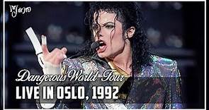 LIVE IN OSLO, 1992 - Dangerous World Tour (Full Concert) [60FPS] | Michael Jackson