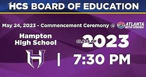 Hampton High School Commencement 2023