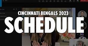 Cincinnati Bengals 2023 Schedule