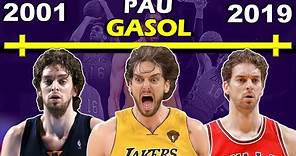 Timeline of PAU GASOL'S CAREER | NBA Champion | Lakers Legend | Hall-of-Famer