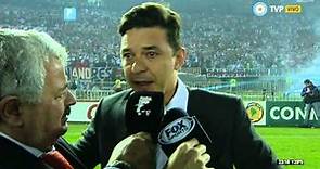 La emoción de Marcelo Gallardo - River Plate campeón Copa Sudamericana 2014