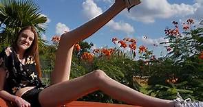 17歲少女打破金氏紀錄！腿長135公分成「世界最長腿」