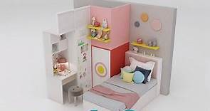 【最新優惠】兒童房分隔1變2💫各享獨立空間📚