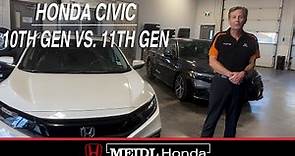 11th Generation Vs. 10th Generation Honda Civic